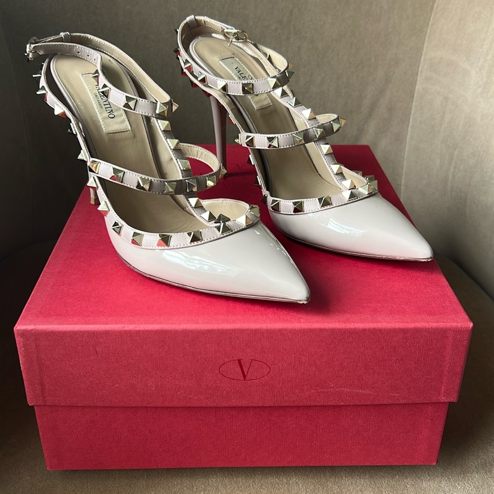 Valentino Rockstud Heels Nude Size 39